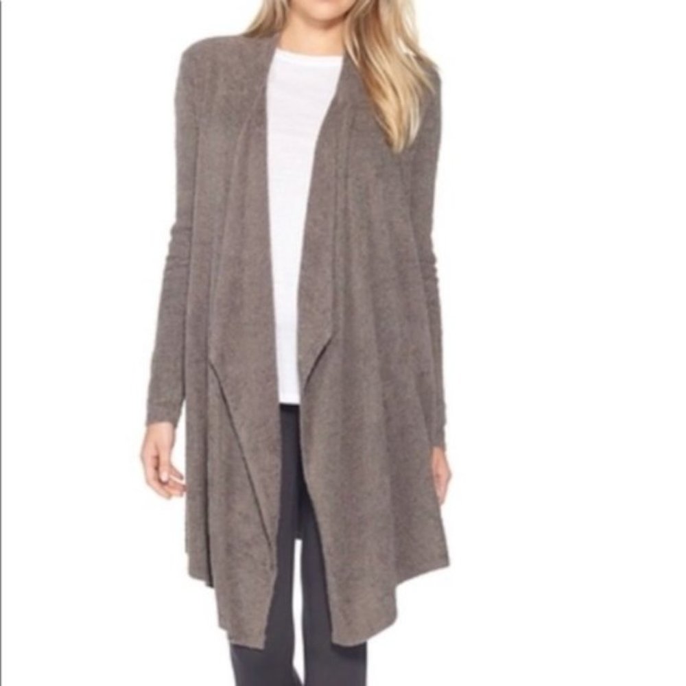 Barefoot Dreams Bamboo Chic Lite Open Front Cardigan s/m